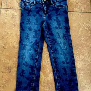 Baby Gap Mickey Mouse slim jeans